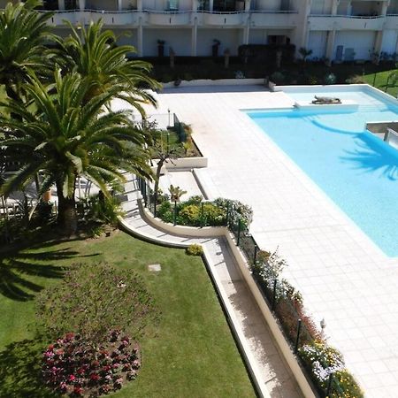 "T2 "Antibes Les Pins 3" Air Conditionned Sea View With Parking And Pool" Apartment Luaran gambar