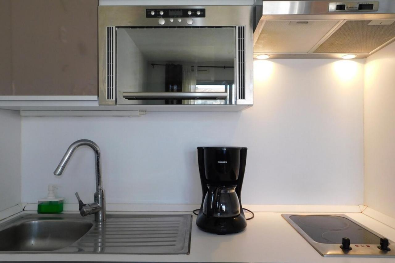 "T2 "Antibes Les Pins 3" Air Conditionned Sea View With Parking And Pool" Apartment Luaran gambar